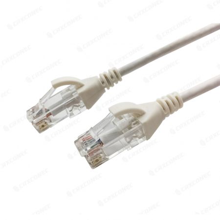 Cat6 Snagless Unshielded UTP 28 AWG Slim Patch Cord - Cat6 Snagless Unshielded UTP 28 AWG Slim Patch Cord